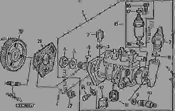 lucas fuel injection pump parts